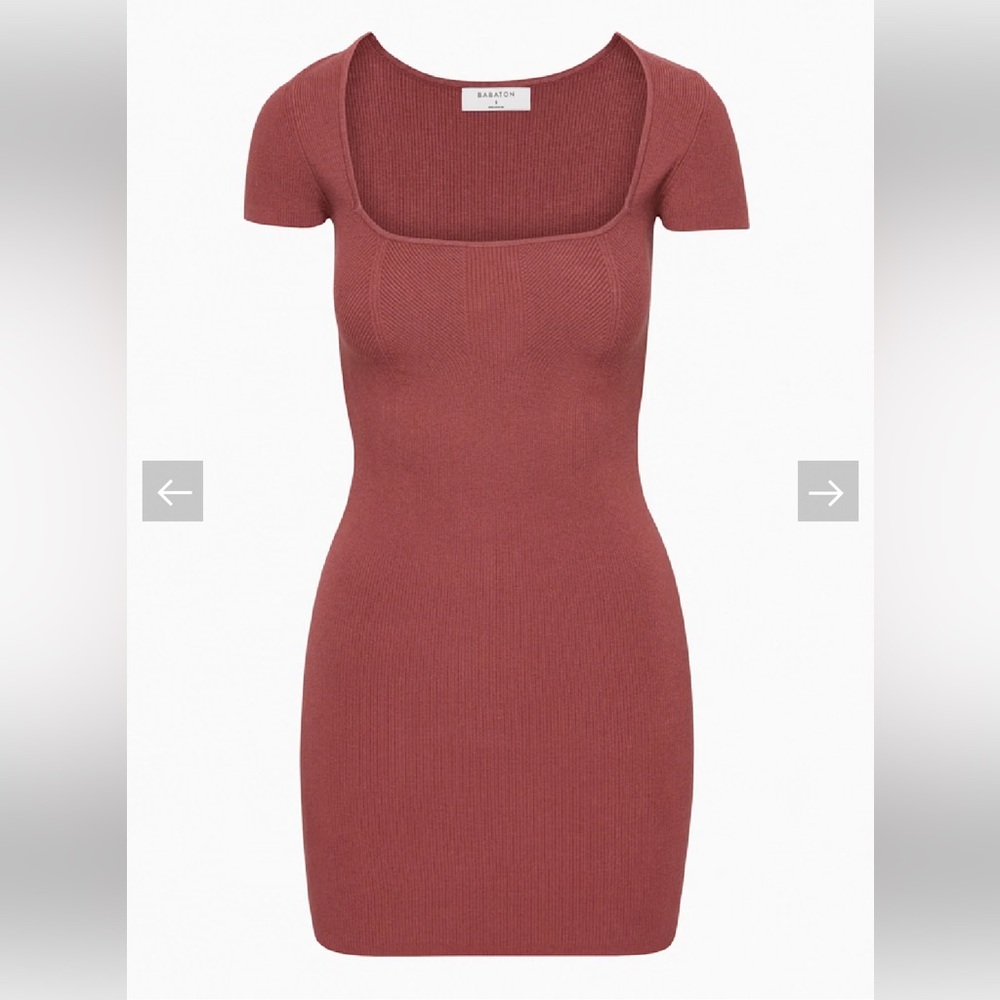 ARITZIA Babaton Emerge Dress Sundried Red- XS